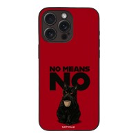 Θήκη Sonique Men's Edition για Apple iPhone 15 Pro Max No Means No