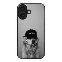 Θήκη Sonique Men's Edition για Apple iPhone 16 Just Chill Pup