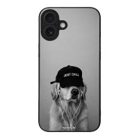 Θήκη Sonique Men's Edition για Apple iPhone 16 Plus Just Chill Pup