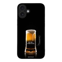 Θήκη Sonique Men's Edition για Apple iPhone 16 Plus One Beer, Please