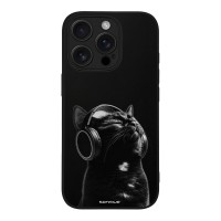Θήκη Sonique Men's Edition για Apple iPhone 16 Pro Audio Kitten - Black
