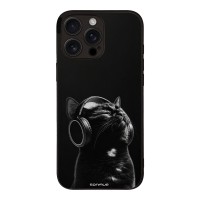 Θήκη Sonique Men's Edition για Apple iPhone 16 Pro Max Audio Kitten - Black