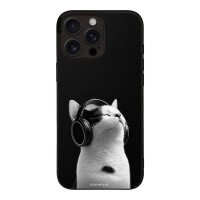 Θήκη Sonique Men's Edition για Apple iPhone 16 Pro Max Audio Kitten - White