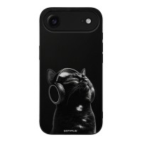 Θήκη Sonique Men's Edition για Apple iPhone 17 Air Audio Kitten - Black