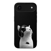 Θήκη Sonique Men's Edition για Apple iPhone 17 Air Audio Kitten - White
