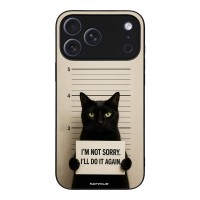 Θήκη Sonique Men's Edition για Apple iPhone 17 Pro Max Not Sorry