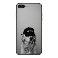 Θήκη Sonique Men's Edition για Apple iPhone 7 Plus / iPhone 8 Plus Just Chill Pup