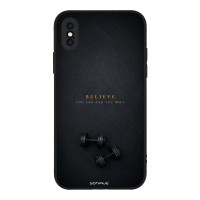 Θήκη Sonique Men's Edition για Apple iPhone X / iPhone XS Believe