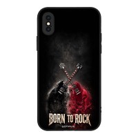 Θήκη Sonique Men's Edition για Apple iPhone X / iPhone XS Born to Rock