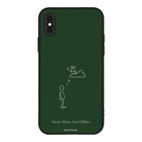 Θήκη Sonique Men's Edition για Apple iPhone X / iPhone XS Never Alone