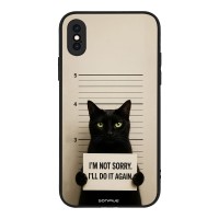 Θήκη Sonique Men's Edition για Apple iPhone X / iPhone XS Not Sorry