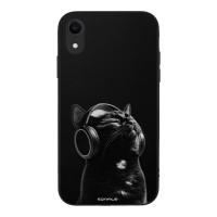 Θήκη Sonique Men's Edition για Apple iPhone XR Audio Kitten - Black