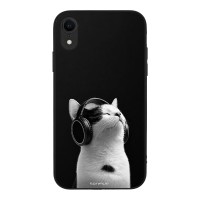 Θήκη Sonique Men's Edition για Apple iPhone XR Audio Kitten - White