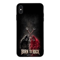 Θήκη Sonique Men's Edition για Apple iPhone XS MAX Born to Rock