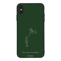Θήκη Sonique Men's Edition για Apple iPhone XS MAX Never Alone