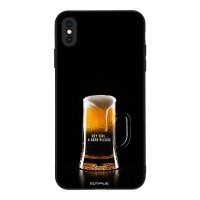 Θήκη Sonique Men's Edition για Apple iPhone XS MAX One Beer, Please