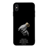 Θήκη Sonique Men's Edition για Apple iPhone XS MAX Three Rules