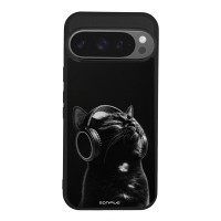 Θήκη Sonique Men's Edition για Google Pixel 9 Pro 5G Audio Kitten - Black