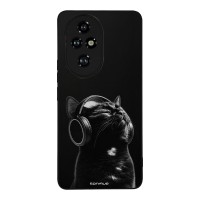 Θήκη Sonique Men's Edition για Honor 200 Pro 5G Audio Kitten - Black