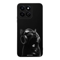 Θήκη Sonique Men's Edition για Honor 200 Smart 5G Audio Kitten - Black
