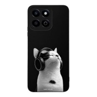 Θήκη Sonique Men's Edition για Honor 200 Smart 5G Audio Kitten - White