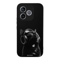 Θήκη Sonique Men's Edition για Honor 600 Lite 5G Audio Kitten - Black