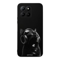 Θήκη Sonique Men's Edition για Honor 70 Lite 5G Audio Kitten - Black