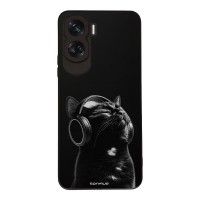 Θήκη Sonique Men's Edition για Honor 90 Lite 5G Audio Kitten - Black