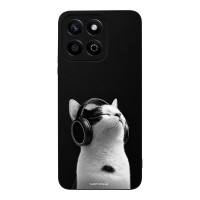 Θήκη Sonique Men's Edition για Honor X7c Audio Kitten - White