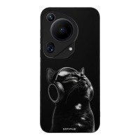 Θήκη Sonique Men's Edition για Huawei Pura 70 Ultra Audio Kitten - Black