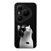 Θήκη Sonique Men's Edition για Huawei Pura 80 Pro 5G Audio Kitten - White