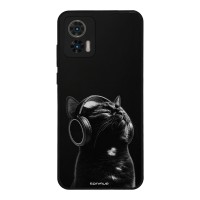 Θήκη Sonique Men's Edition για Motorola Edge 30 Neo 5G Audio Kitten - Black