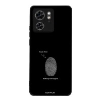 Θήκη Sonique Men's Edition για Motorola Edge 40 5G Αποτύπωμα