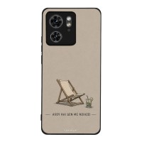 Θήκη Sonique Men's Edition για Motorola Edge 40 5G Αχού και δε με νοιάζει