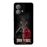 Θήκη Sonique Men's Edition για Motorola Edge 40 Neo 5G Born to Rock