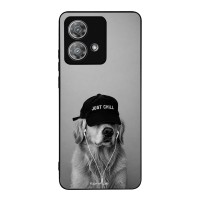 Θήκη Sonique Men's Edition για Motorola Edge 40 Neo 5G Just Chill Pup