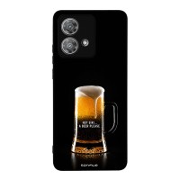 Θήκη Sonique Men's Edition για Motorola Edge 40 Neo 5G One Beer, Please