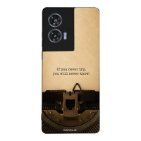 Θήκη Sonique Men's Edition για Motorola Edge 50 Fusion 5G Old Letter