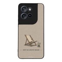 Θήκη Sonique Men's Edition για Motorola Edge 50 Neo 5G / Edge 60 Neo 5G Αχού και δε με νοιάζει