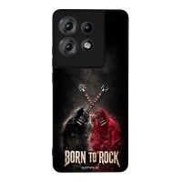 Θήκη Sonique Men's Edition για Motorola Edge 50 Pro 5G Born to Rock