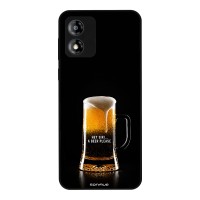 Θήκη Sonique Men's Edition για Motorola Moto E13 4G One Beer, Please