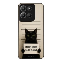 Θήκη Sonique Men's Edition για Motorola Moto G15 4G / Moto G15 Power / Moto G17 5G / Moto G17 Power 5G Not Sorry