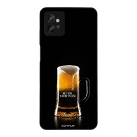 Θήκη Sonique Men's Edition για Motorola Moto G32 One Beer, Please