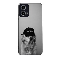 Θήκη Sonique Men's Edition για Motorola Moto G34 5G Just Chill Pup