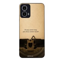 Θήκη Sonique Men's Edition για Motorola Moto G34 5G Old Letter