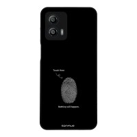 Θήκη Sonique Men's Edition για Motorola Moto G53 5G Αποτύπωμα