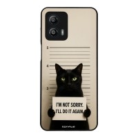 Θήκη Sonique Men's Edition για Motorola Moto G53 5G Not Sorry