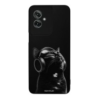 Θήκη Sonique Men's Edition για Motorola Moto G55 5G Audio Kitten - Black