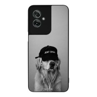 Θήκη Sonique Men's Edition για Motorola Moto G55 5G Just Chill Pup