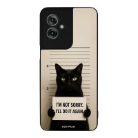 Θήκη Sonique Men's Edition για Motorola Moto G55 5G Not Sorry